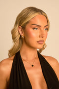 Black Clover Charm Necklace UK | Elegant Gold Style Jewellery | Free UK Delivery | U122